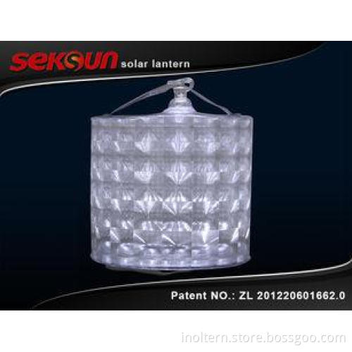Environmental Camping Diamond Hanging Inflatable Solar Lant